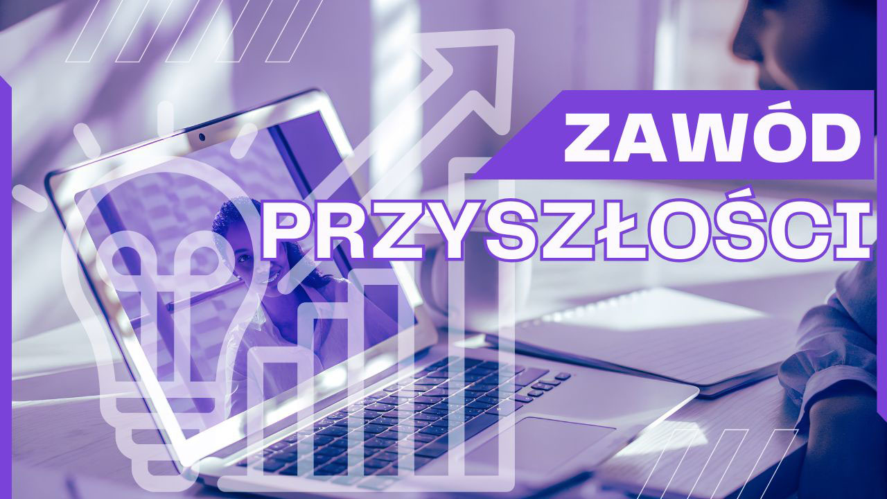 Osoba pracująca jako closer prowadzi rozmowę sprzedażową online przez laptop
