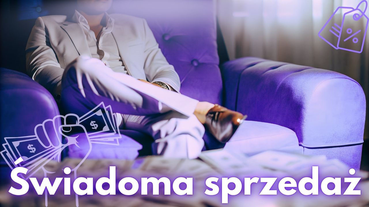Spokojna i pewna osoba symbolizująca nowoczesną sprzedaż i wyższe zarobki w closingu