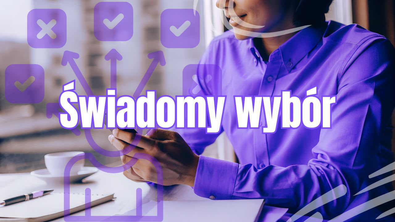 Realistyczna postać closera prowadzącego spokojną rozmowę z klientem w nowoczesnym otoczeniu