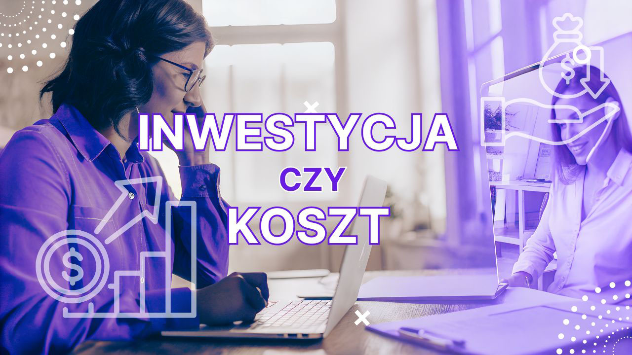 Osoba ucząca się sprzedaży jako closer i prowadząca rozmowę z klientem online
