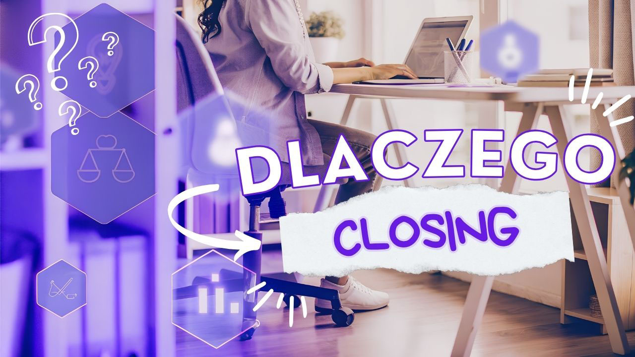 Realistyczna grafika przedstawiająca nowoczesnego closera podczas spokojnej rozmowy online z klientem