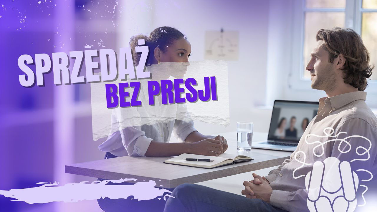 Dlaczego presja zabija sprzedaż — spokojny closer prowadzi rozmowę sprzedażową bez nacisku i buduje zaufanie klienta.