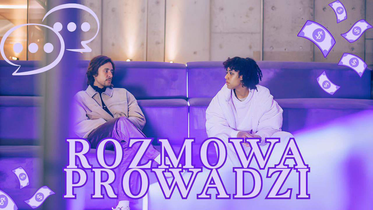 Osoba zastanawiająca się podczas rozmowy sprzedażowej prowadzona spokojnie przez closera