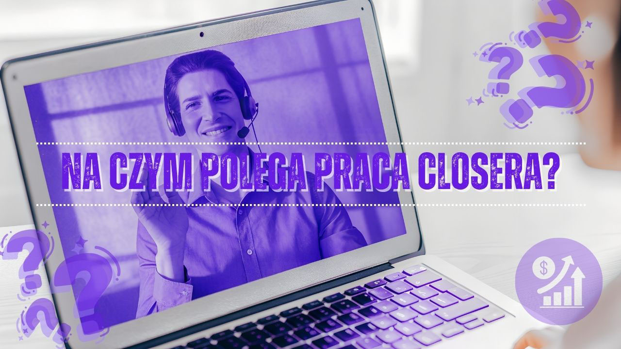 Closer prowadzący spokojną rozmowę sprzedażową online podczas wideorozmowy