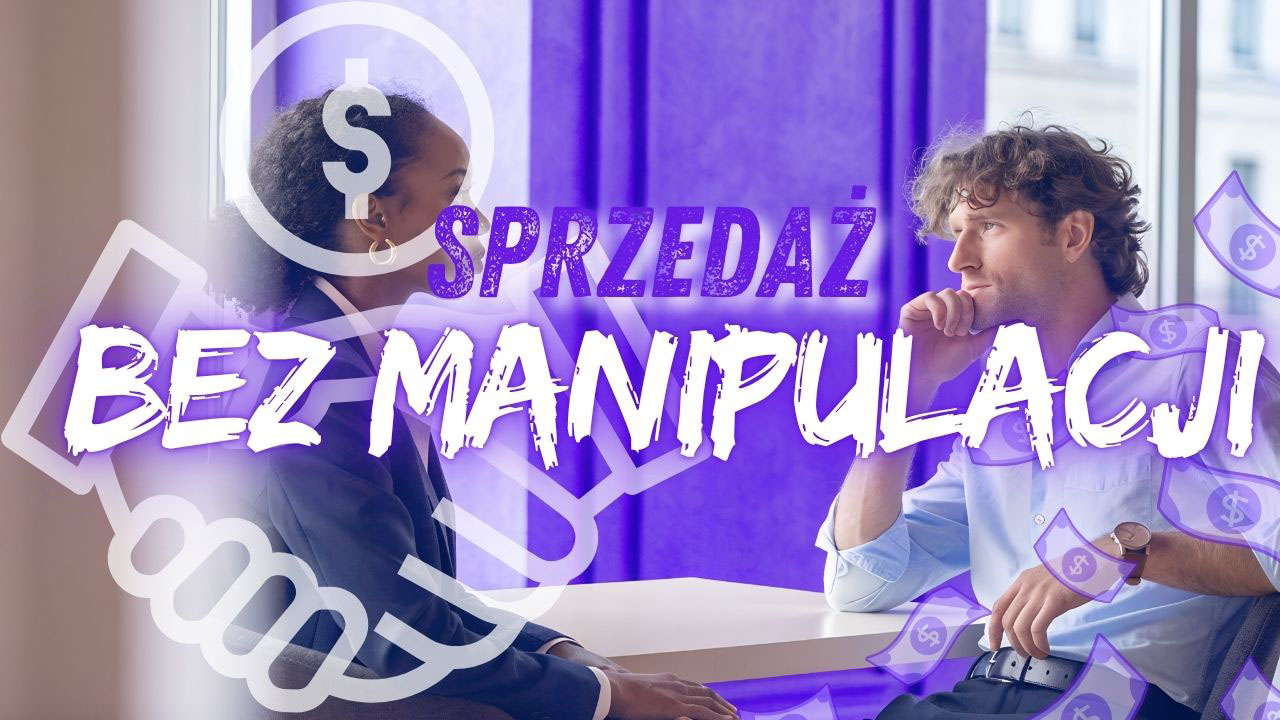 Spokojna rozmowa sprzedażowa przedstawiająca naturalny closing bez manipulacji i wywierania presji