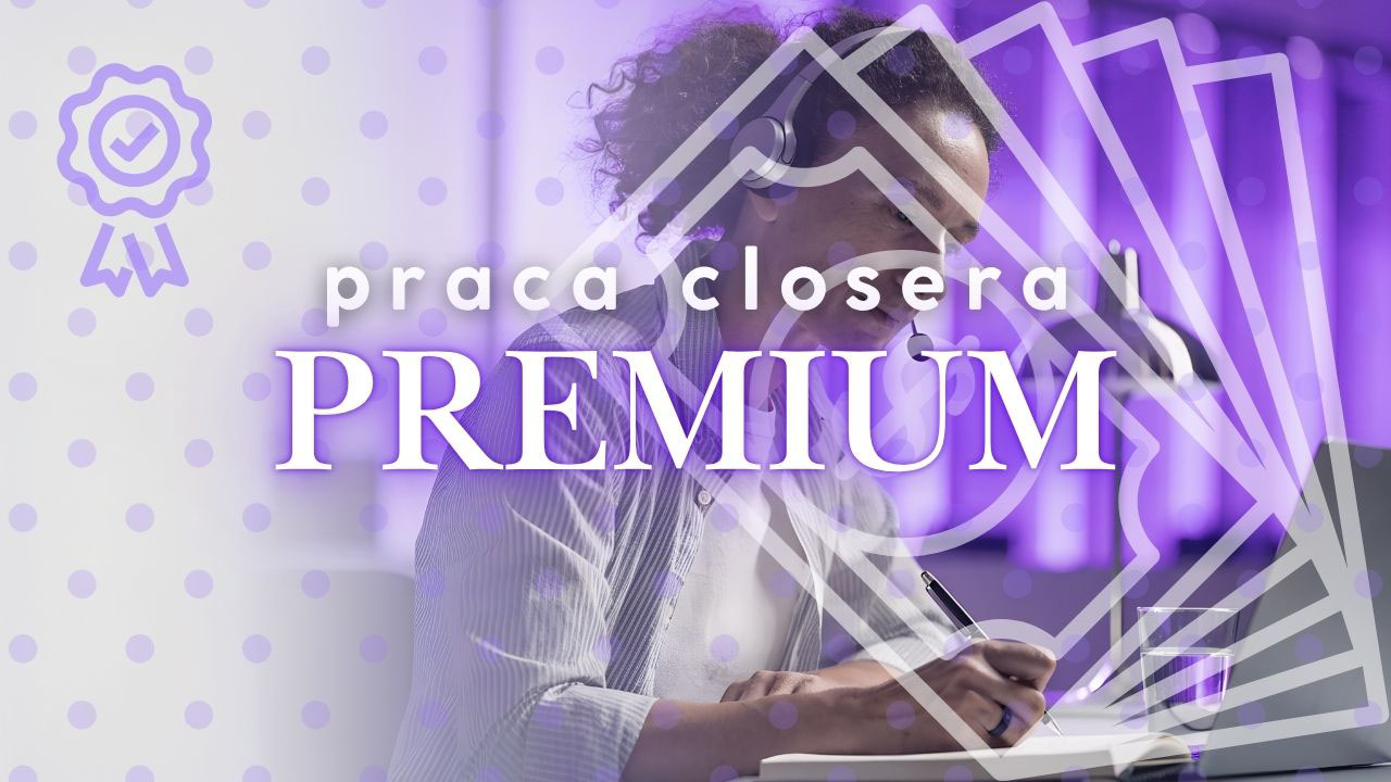 Closer ofert premium prowadzący profesjonalną rozmowę sprzedażową online