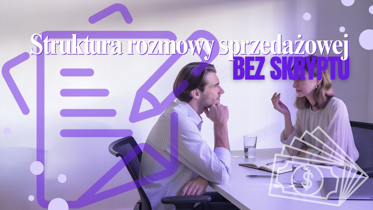 Sprzedawca uważnie słucha klienta podczas rozmowy przy biurku z otwartym notesem.