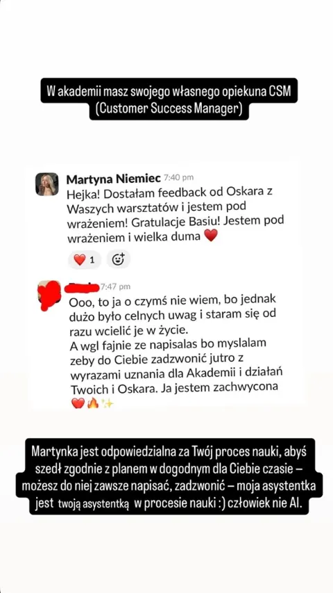 Własny opiekun CSM
